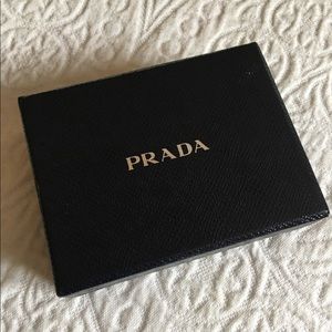Prada card holder box ONLY